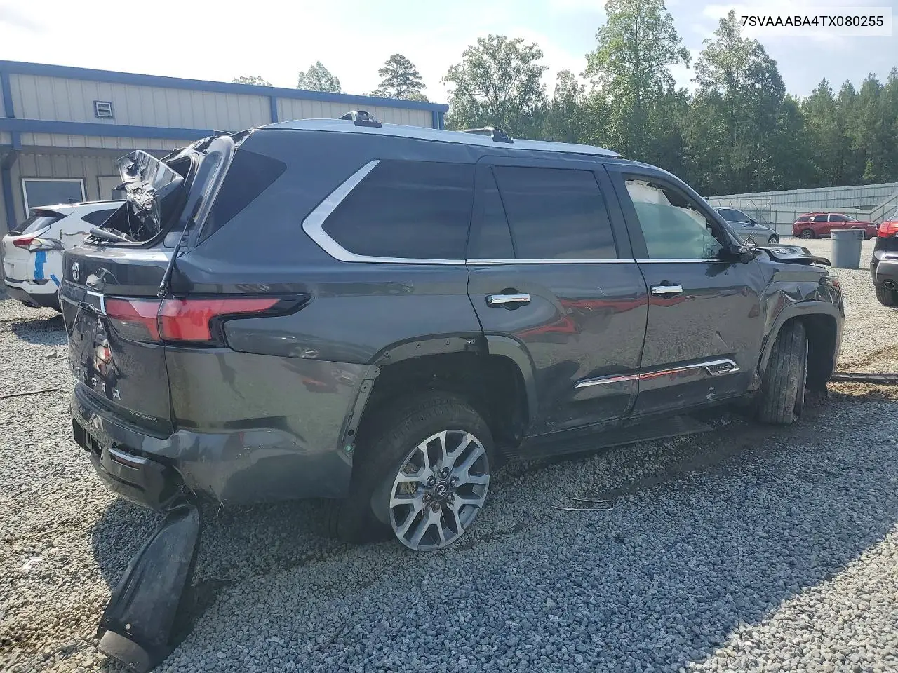 2026 Toyota Sequoia 1794 Edition VIN: 7SVAAABA4TX080255 Lot: 59610446
