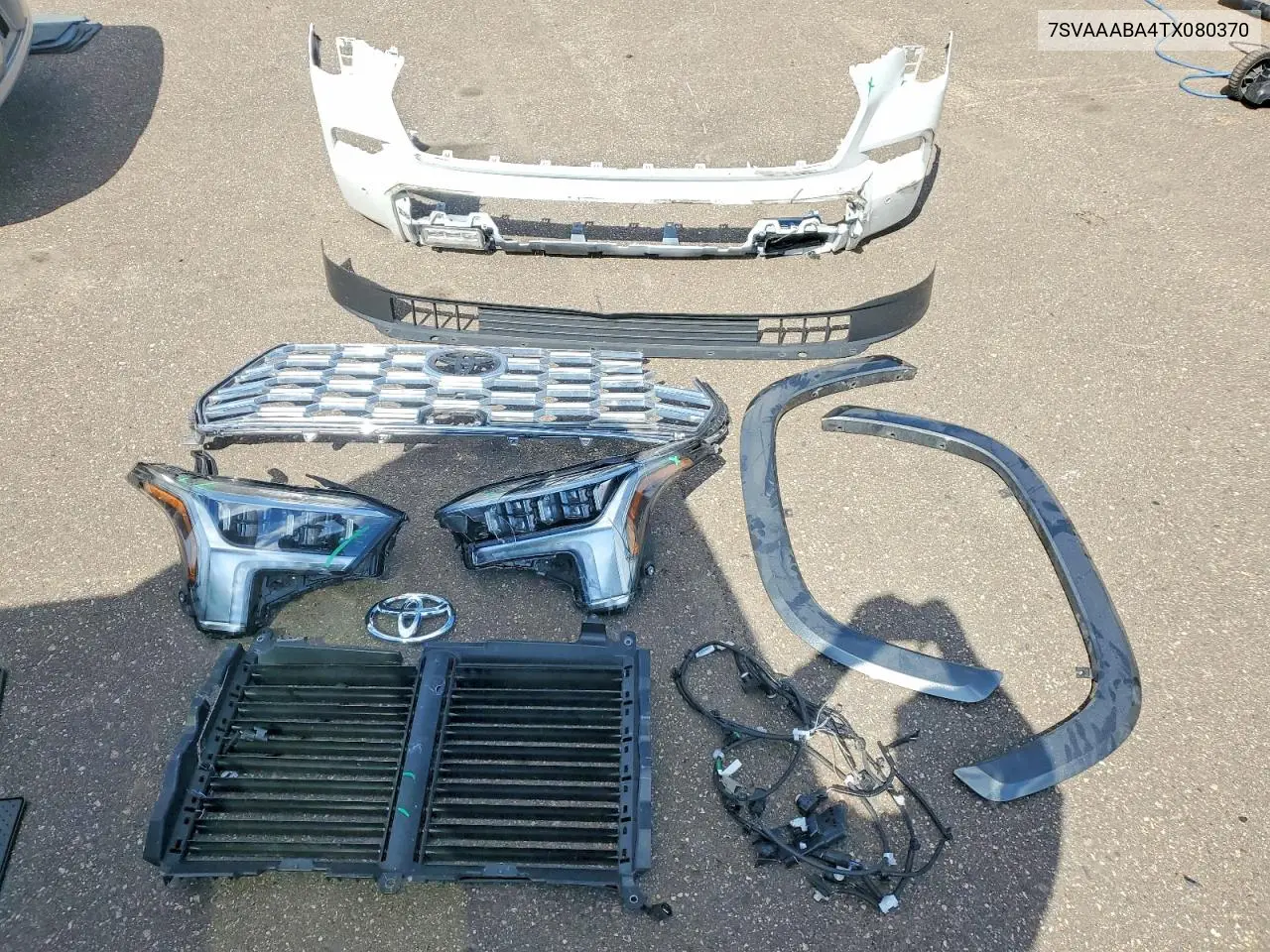 2026 Toyota Sequoia 1794 Edition VIN: 7SVAAABA4TX080370 Lot: 59883696