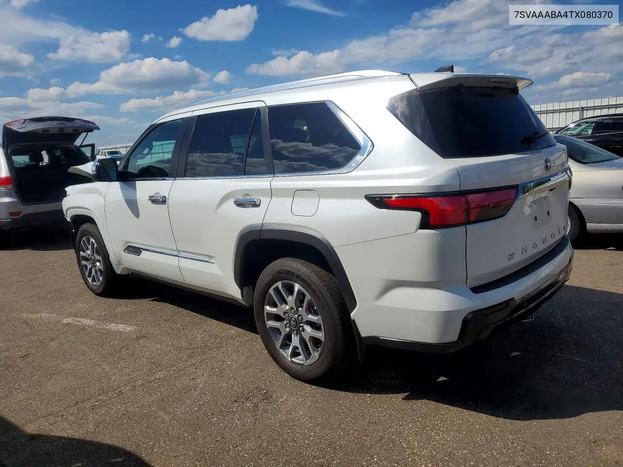 2026 Toyota Sequoia 1794 Edition VIN: 7SVAAABA4TX080370 Lot: 59883696