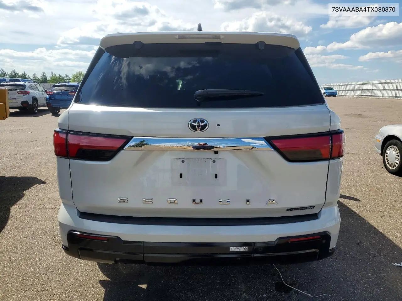 2026 Toyota Sequoia 1794 Edition VIN: 7SVAAABA4TX080370 Lot: 59883696