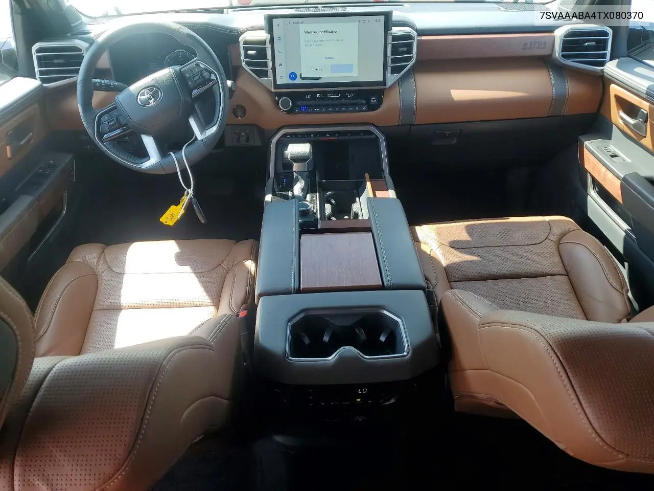 2026 Toyota Sequoia 1794 Edition VIN: 7SVAAABA4TX080370 Lot: 59883696