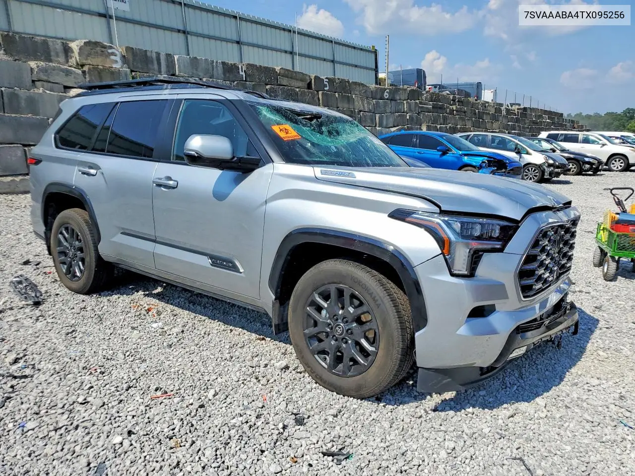 2026 Toyota Sequoia Platinum VIN: 7SVAAABA4TX095256 Lot: 61185626