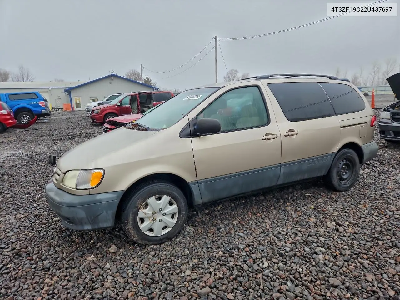 4T3ZF19C22U437697 2002 Toyota Sienna