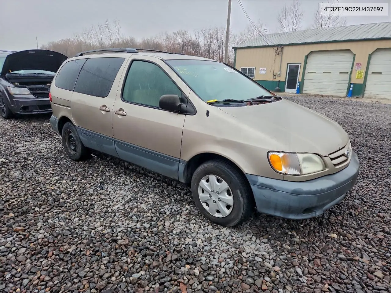 4T3ZF19C22U437697 2002 Toyota Sienna