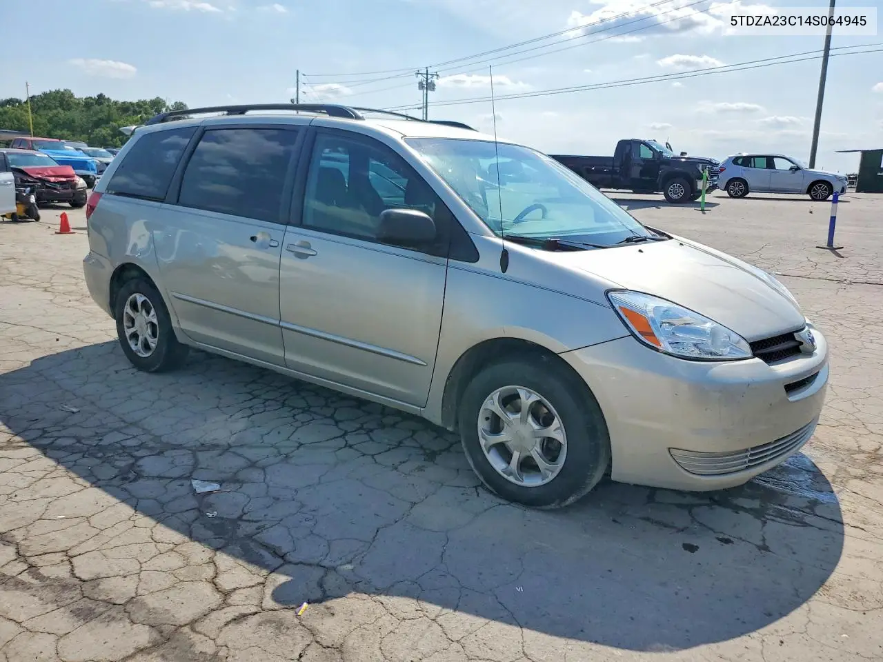 2004 Toyota Sienna Le 7 Passenger VIN: 5TDZA23C14S064945 Lot: 58303506