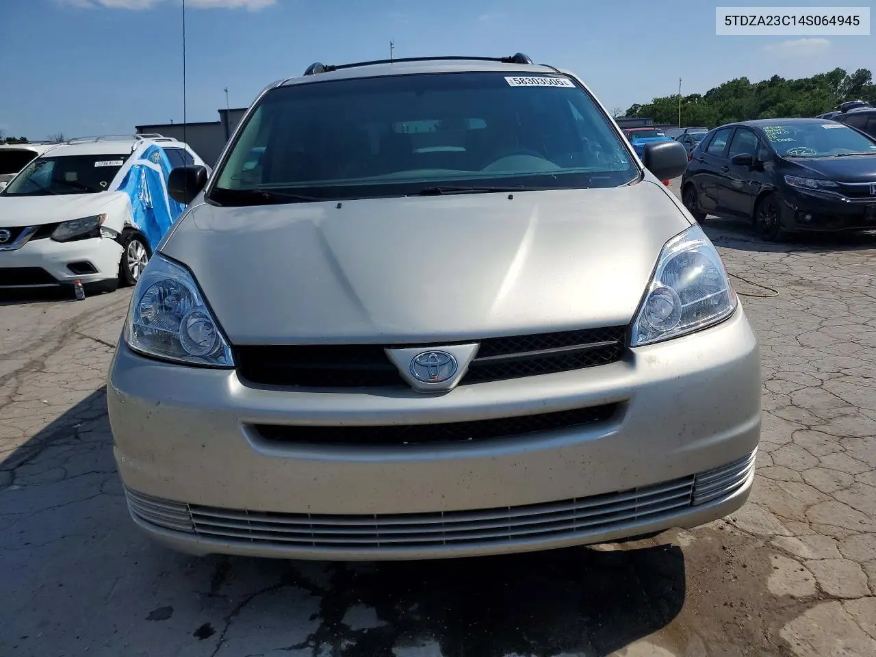 2004 Toyota Sienna Le 7 Passenger VIN: 5TDZA23C14S064945 Lot: 58303506