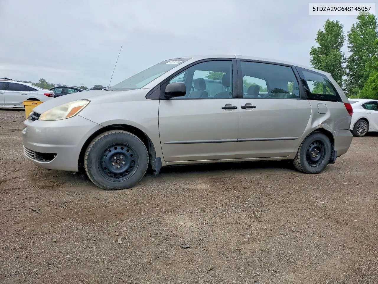 2004 Toyota Sienna Ce VIN: 5TDZA29C64S145057 Lot: 60373216