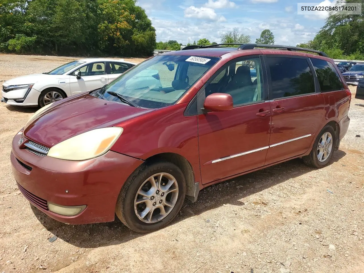 2004 Toyota Sienna Xle Limited 7 Passenger VIN: 5TDZA22C84S174201 Lot: 60580906