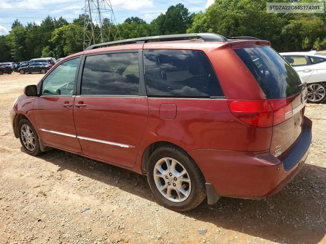 2004 Toyota Sienna Xle Limited 7 Passenger VIN: 5TDZA22C84S174201 Lot: 60580906