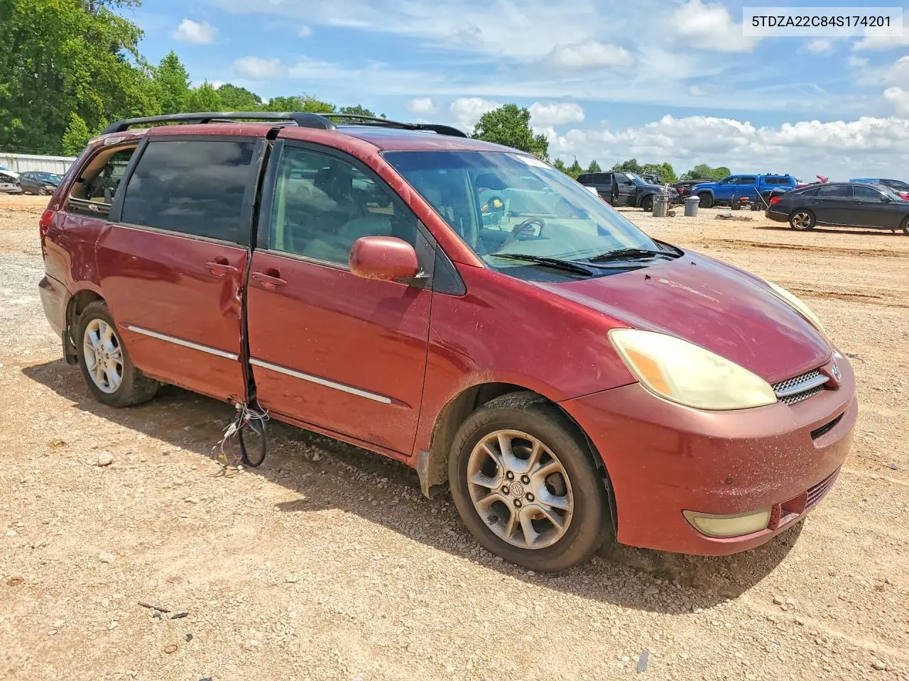 2004 Toyota Sienna Xle Limited 7 Passenger VIN: 5TDZA22C84S174201 Lot: 60580906