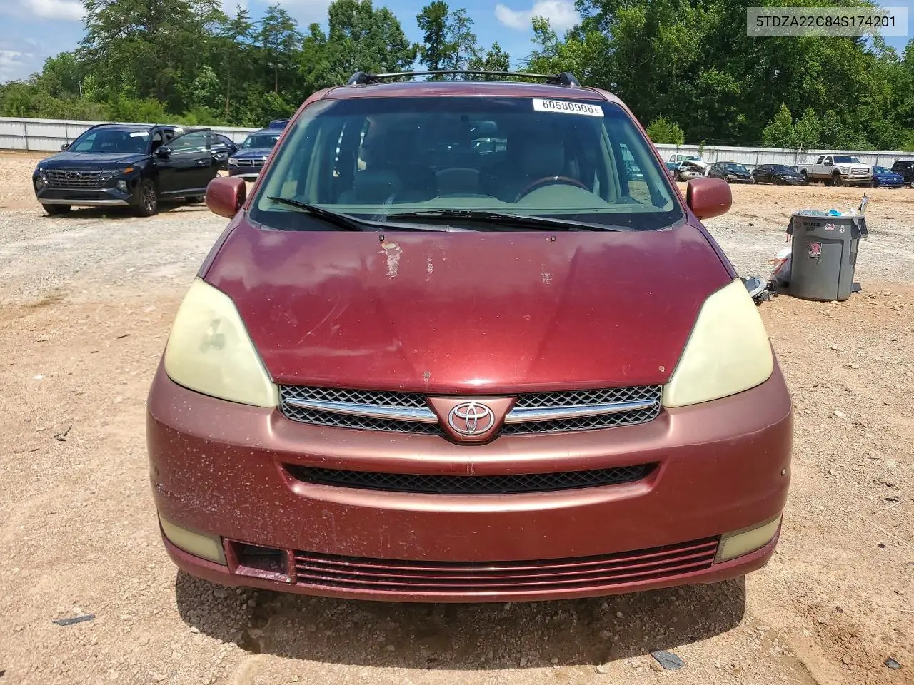 2004 Toyota Sienna Xle Limited 7 Passenger VIN: 5TDZA22C84S174201 Lot: 60580906