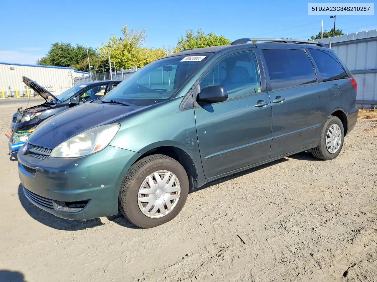2004 Toyt Sienna VIN: 5TDZA23C84S210287 Lot: 60628906