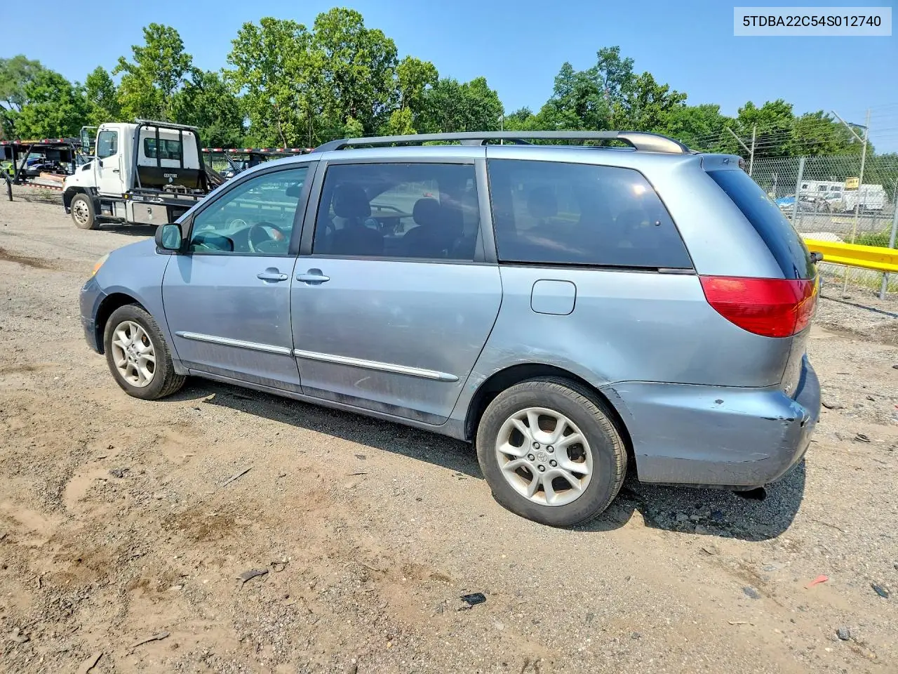 2004 Toyota Sienna Xle Limited 7 Passenger VIN: 5TDBA22C54S012740 Lot: 61598346