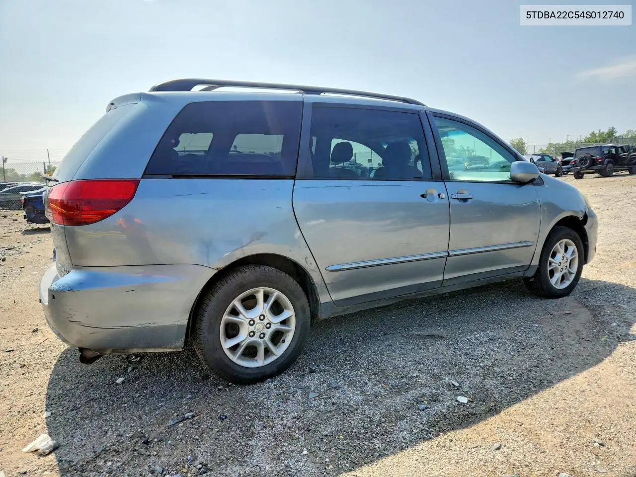 2004 Toyota Sienna Xle Limited 7 Passenger VIN: 5TDBA22C54S012740 Lot: 61598346