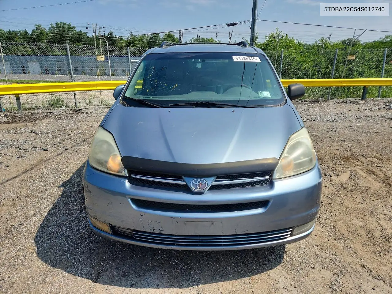 2004 Toyota Sienna Xle Limited 7 Passenger VIN: 5TDBA22C54S012740 Lot: 61598346
