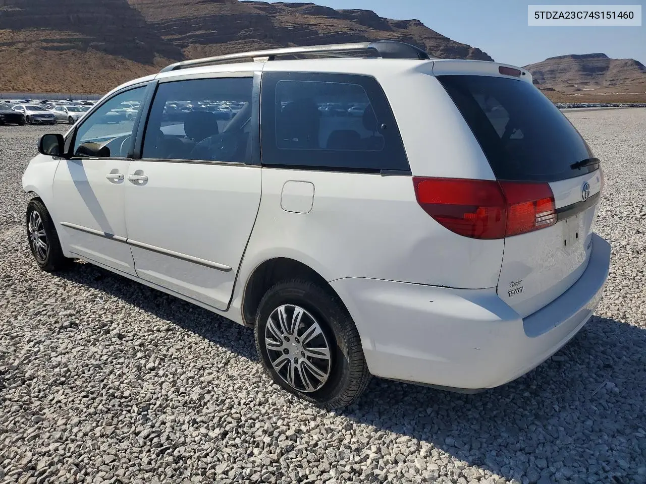 2004 Toyota Sienna Le,Ce VIN: 5TDZA23C74S151460 Lot: 61802786