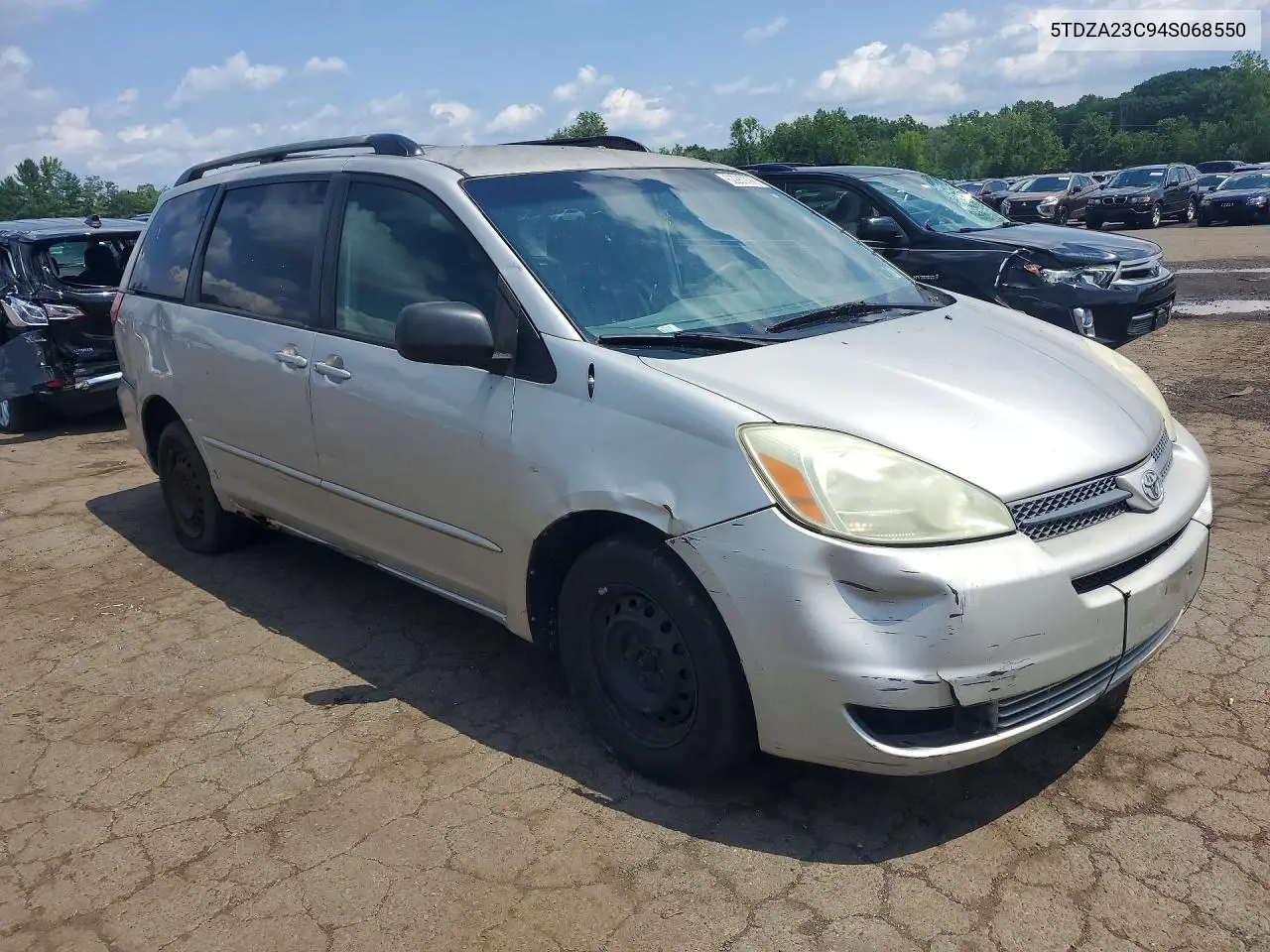 2004 Toyota Sienna Le 7 Passenger VIN: 5TDZA23C94S068550 Lot: 62280896