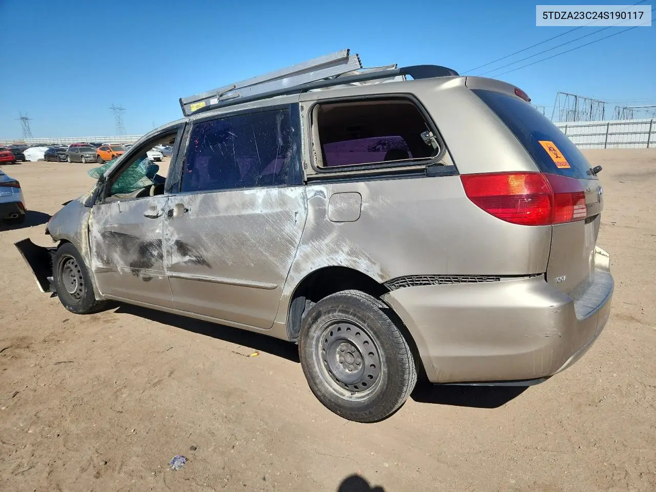 5TDZA23C24S190117 2004 Toyota Sienna Ce