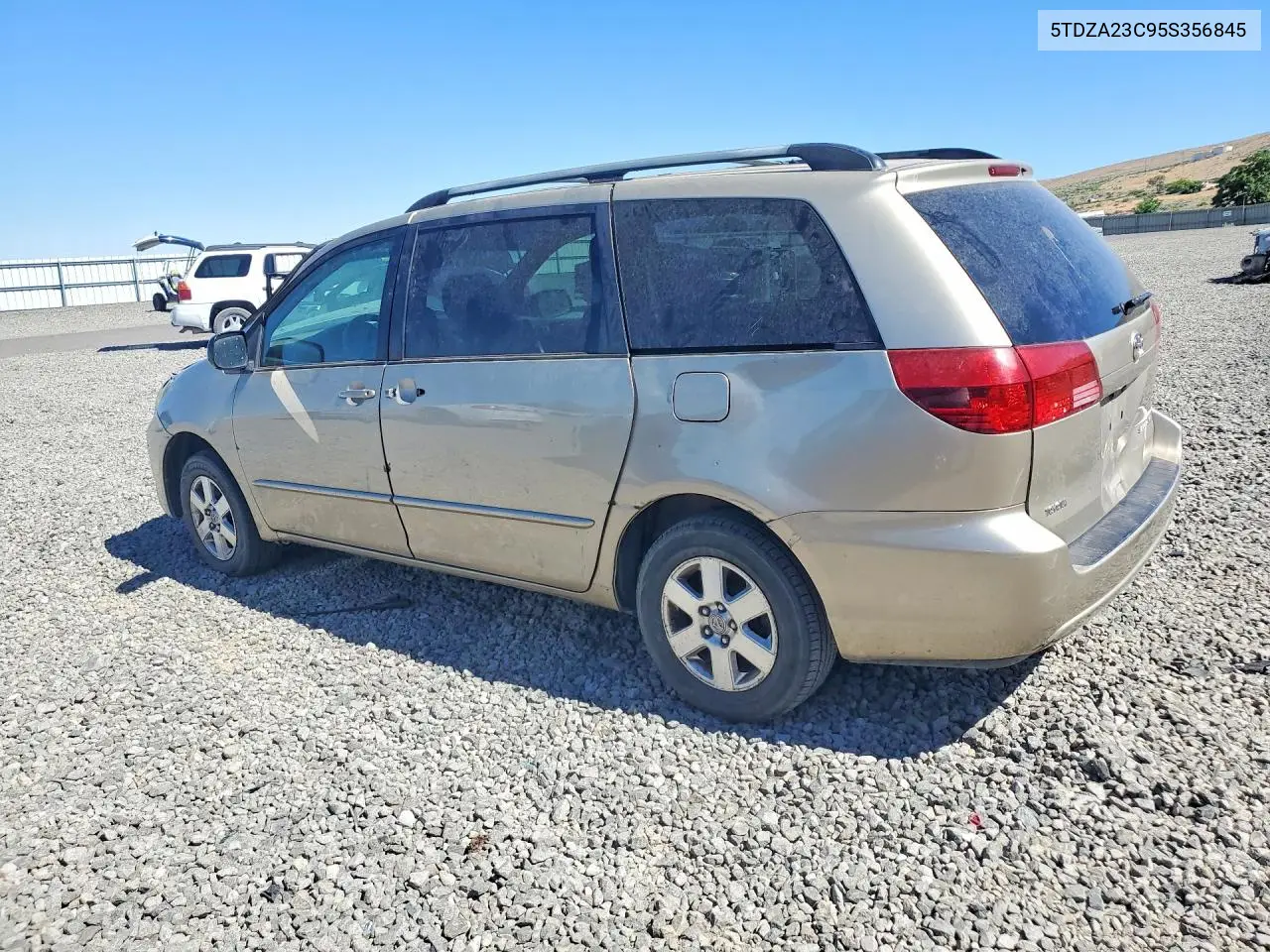 2005 Toyota Sienna Le 8 Passenger VIN: 5TDZA23C95S356845 Lot: 57437486
