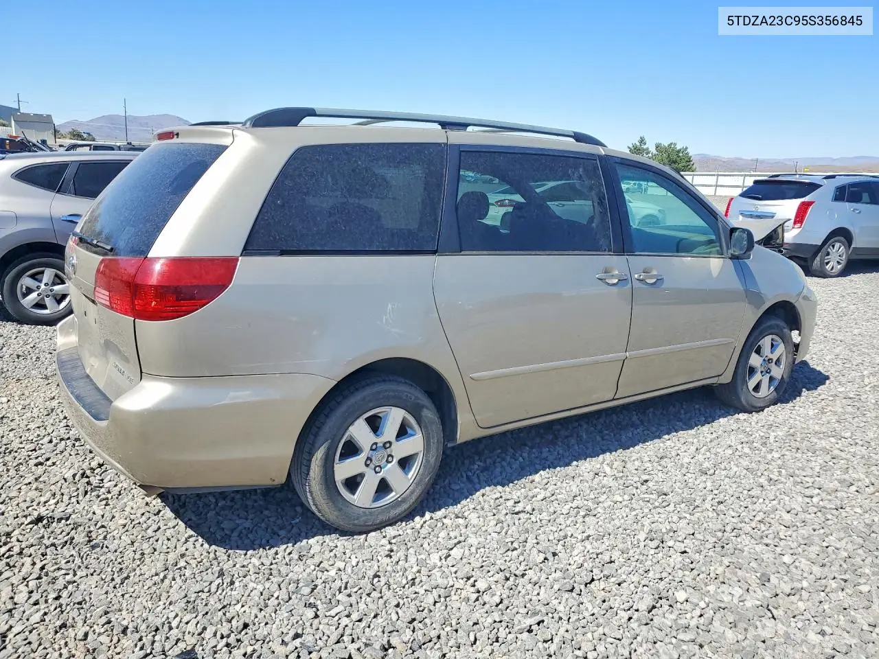 2005 Toyota Sienna Le 8 Passenger VIN: 5TDZA23C95S356845 Lot: 57437486