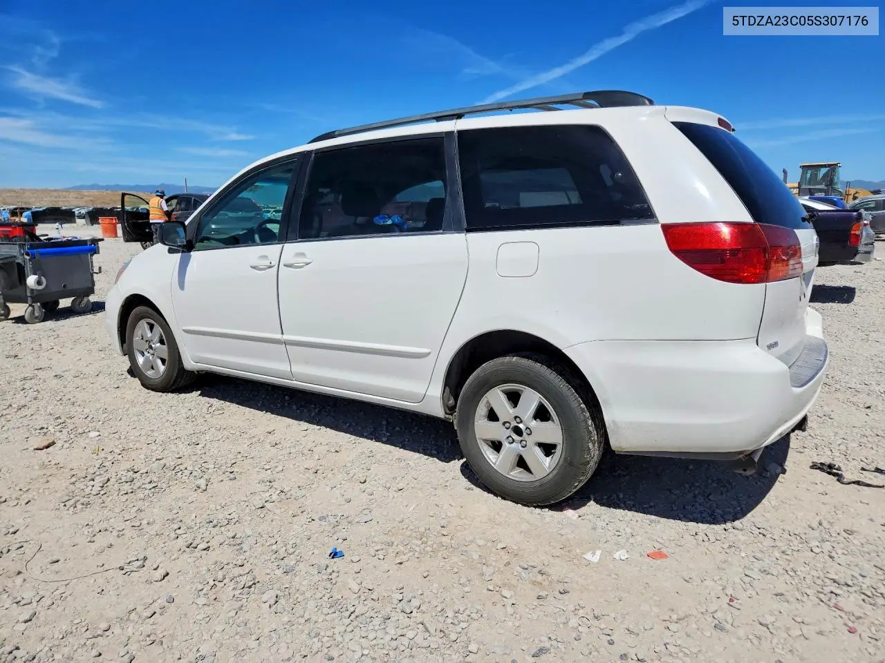 2005 Toyota Sienna Le 8 Passenger VIN: 5TDZA23C05S307176 Lot: 57591516