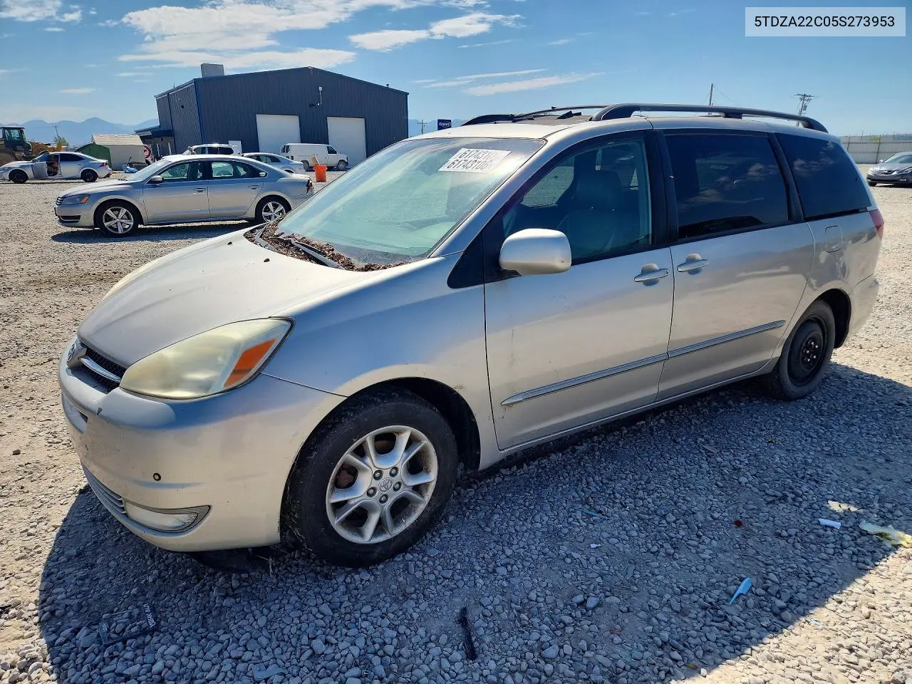 2005 Toyota Sienna Xle Limited 7 Passenger VIN: 5TDZA22C05S273953 Lot: 61743106