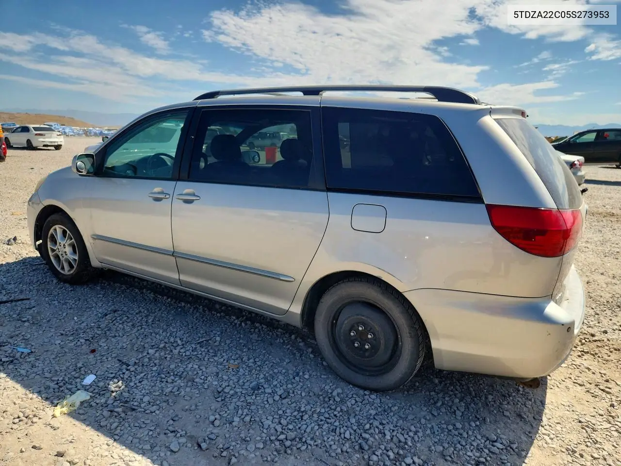 2005 Toyota Sienna Xle Limited 7 Passenger VIN: 5TDZA22C05S273953 Lot: 61743106