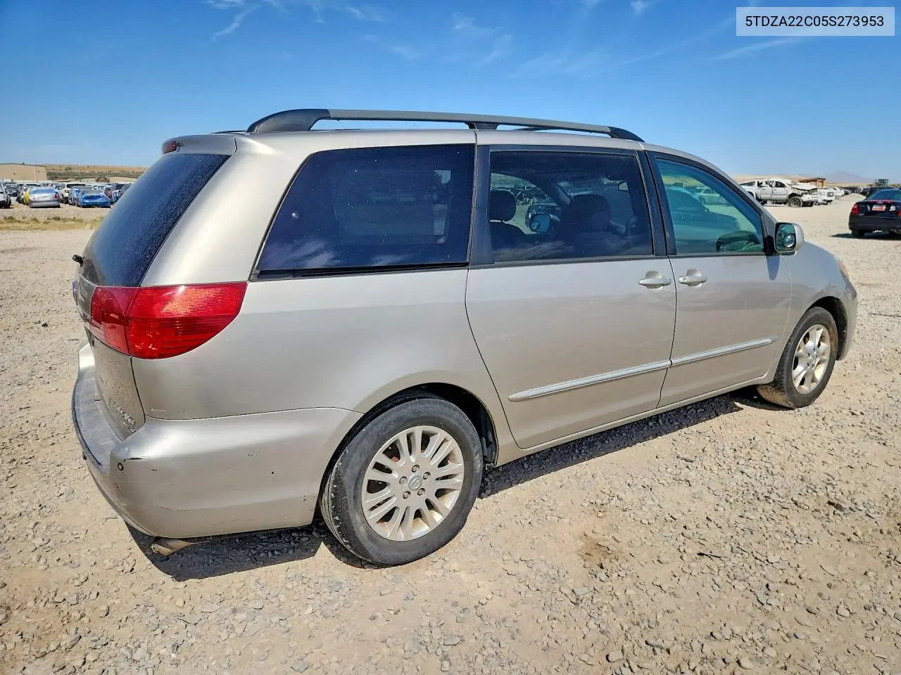 2005 Toyota Sienna Xle Limited 7 Passenger VIN: 5TDZA22C05S273953 Lot: 61743106