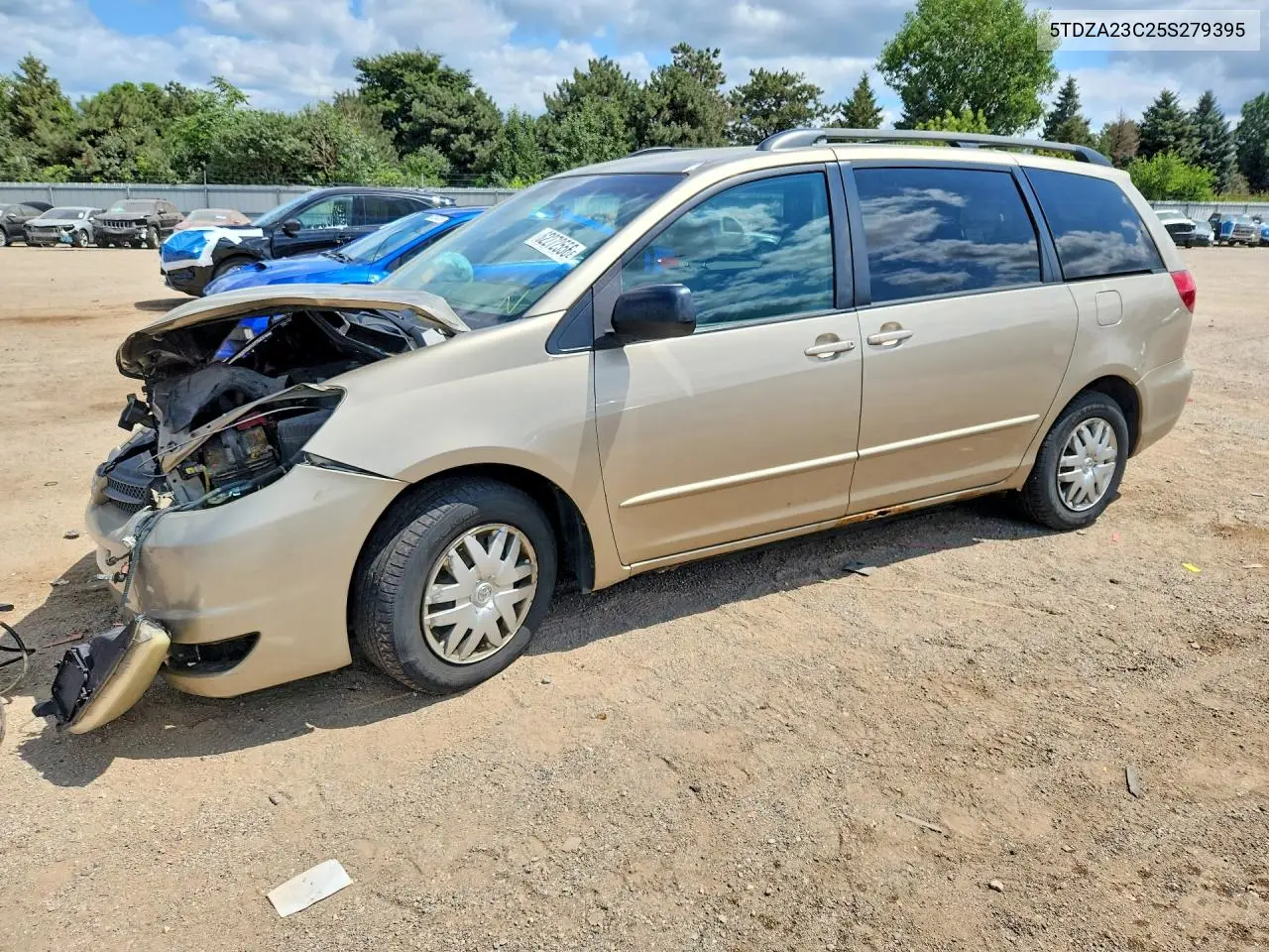 2005 Toyota Sienna Le 7 Passenger VIN: 5TDZA23C25S279395 Lot: 62272556