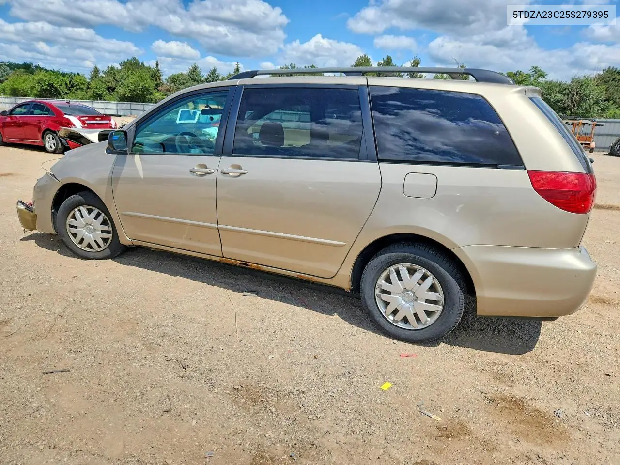 2005 Toyota Sienna Le 7 Passenger VIN: 5TDZA23C25S279395 Lot: 62272556