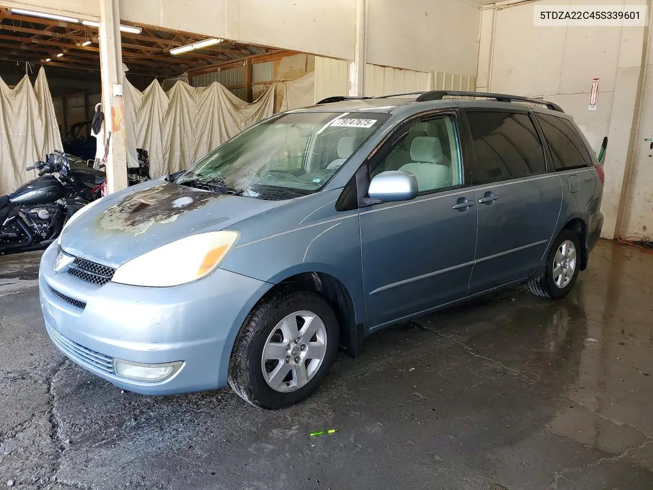 2005 Toyota Sienna Xle 7 Passenger VIN: 5TDZA22C45S339601 Lot: 79747675