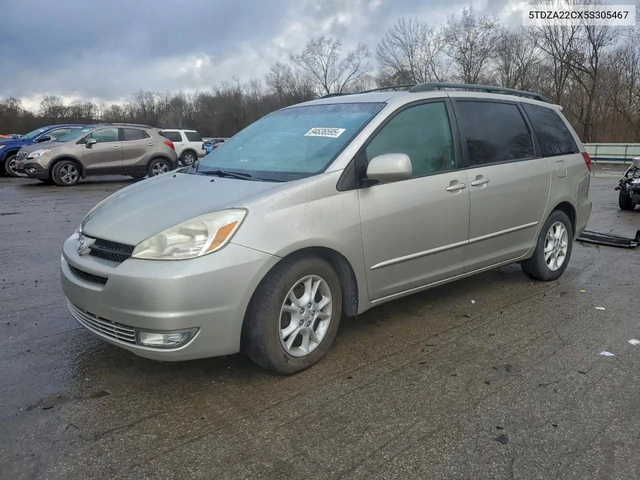 5TDZA22CX5S305467 2005 Toyota Sienna Xle