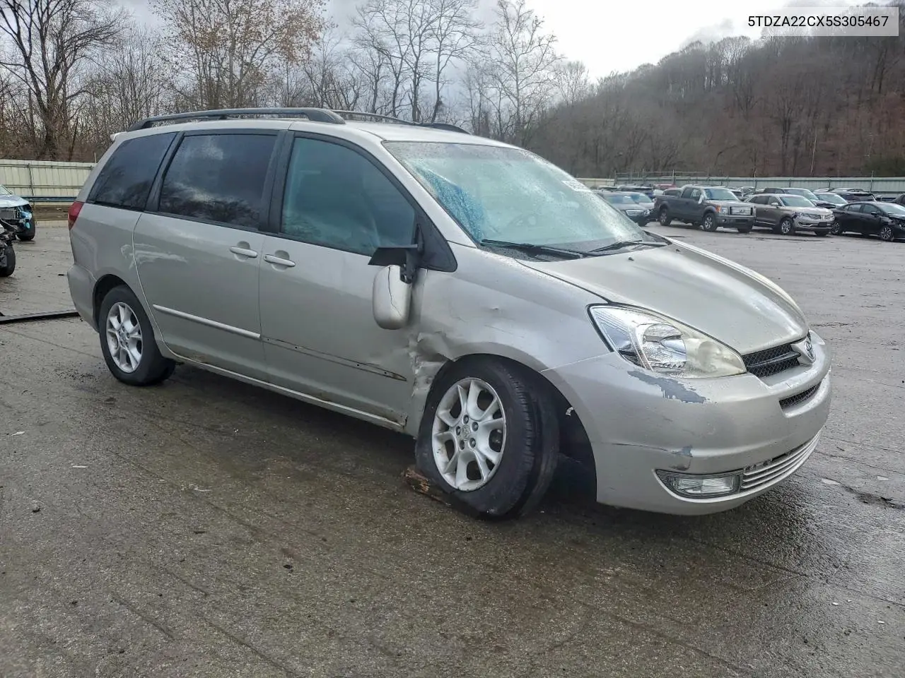 5TDZA22CX5S305467 2005 Toyota Sienna Xle