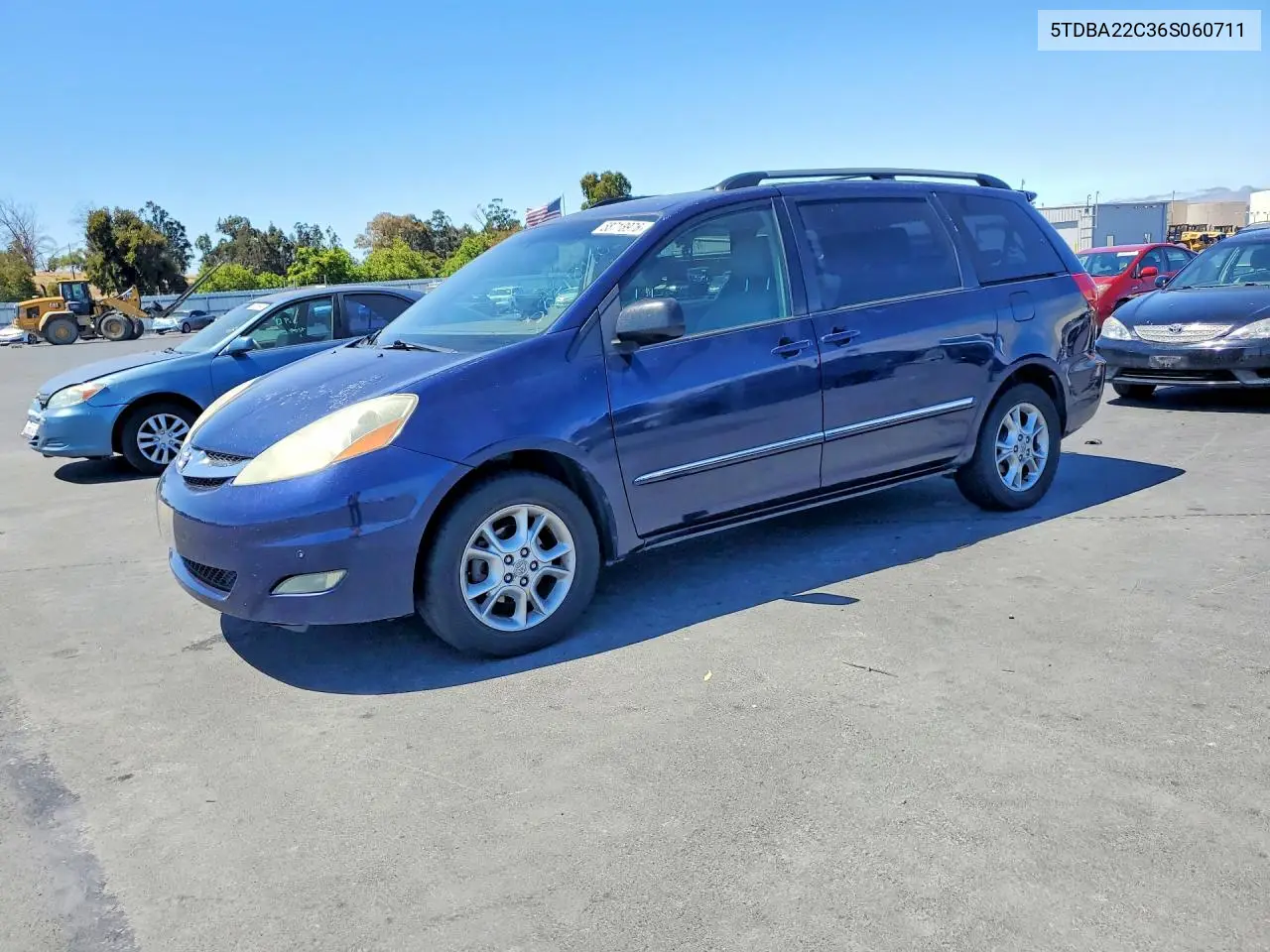 2006 Toyota Sienna Xle Limited 7 Passenger VIN: 5TDBA22C36S060711 Lot: 58718976