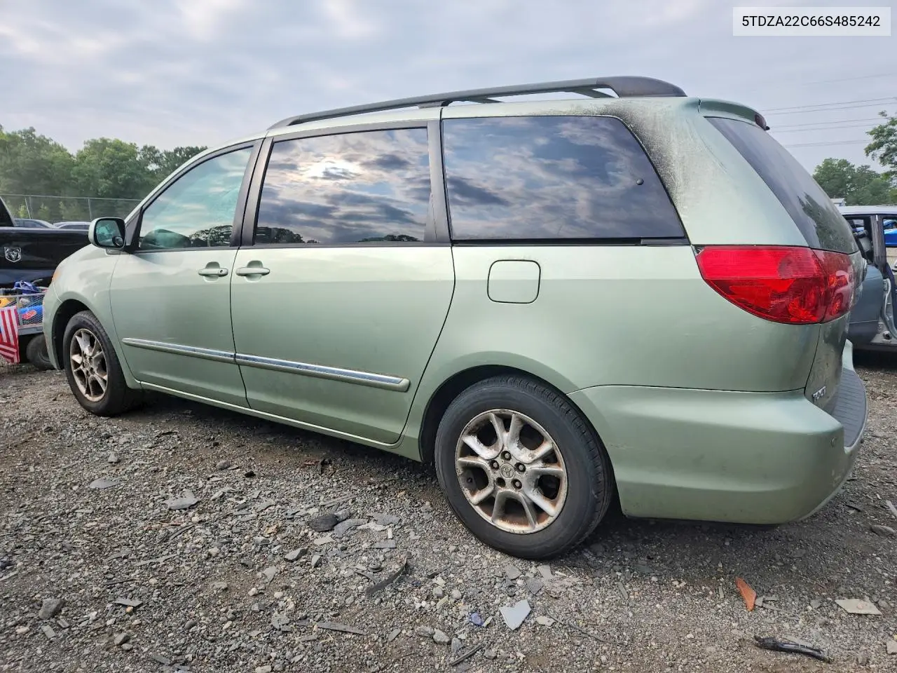 2006 Toyota Sienna Xle Limited 7 Passenger VIN: 5TDZA22C66S485242 Lot: 61055156