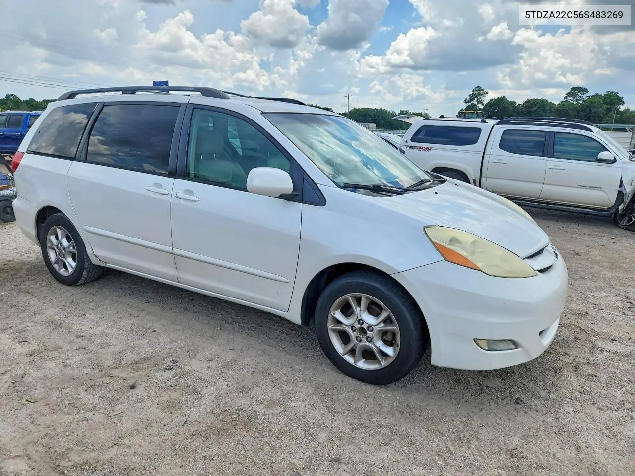 2006 Toyota Sienna Xle 7 Passenger VIN: 5TDZA22C56S483269 Lot: 61475976