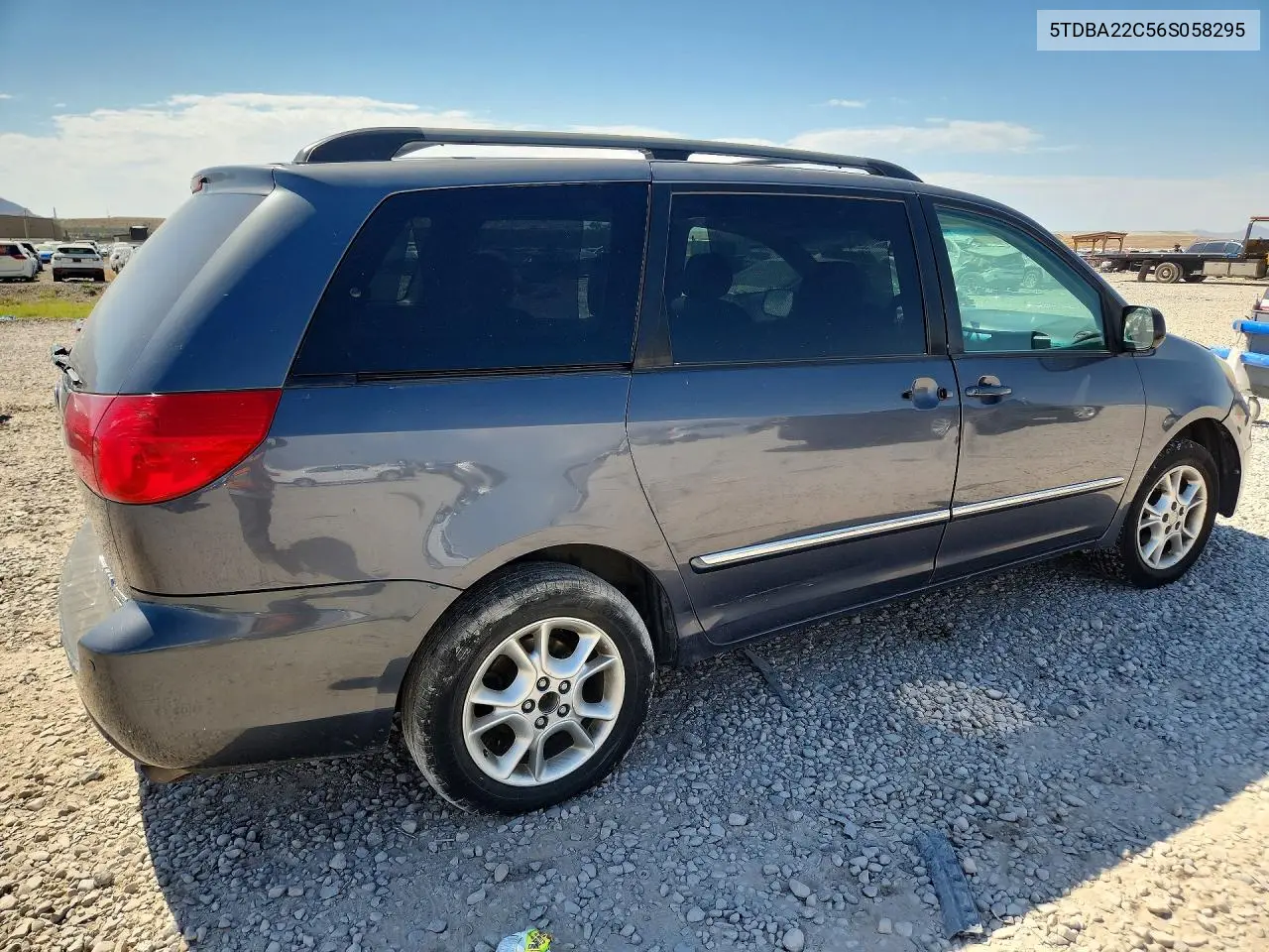 2006 Toyota Sienna Xle Limited 7 Passenger VIN: 5TDBA22C56S058295 Lot: 61819966