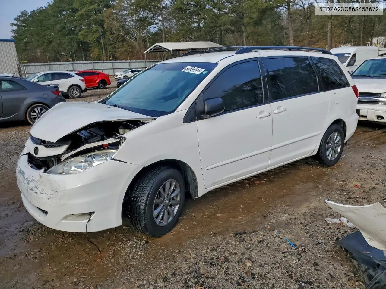 5TDZA23C86S458672 2006 Toyota Sienna Ce