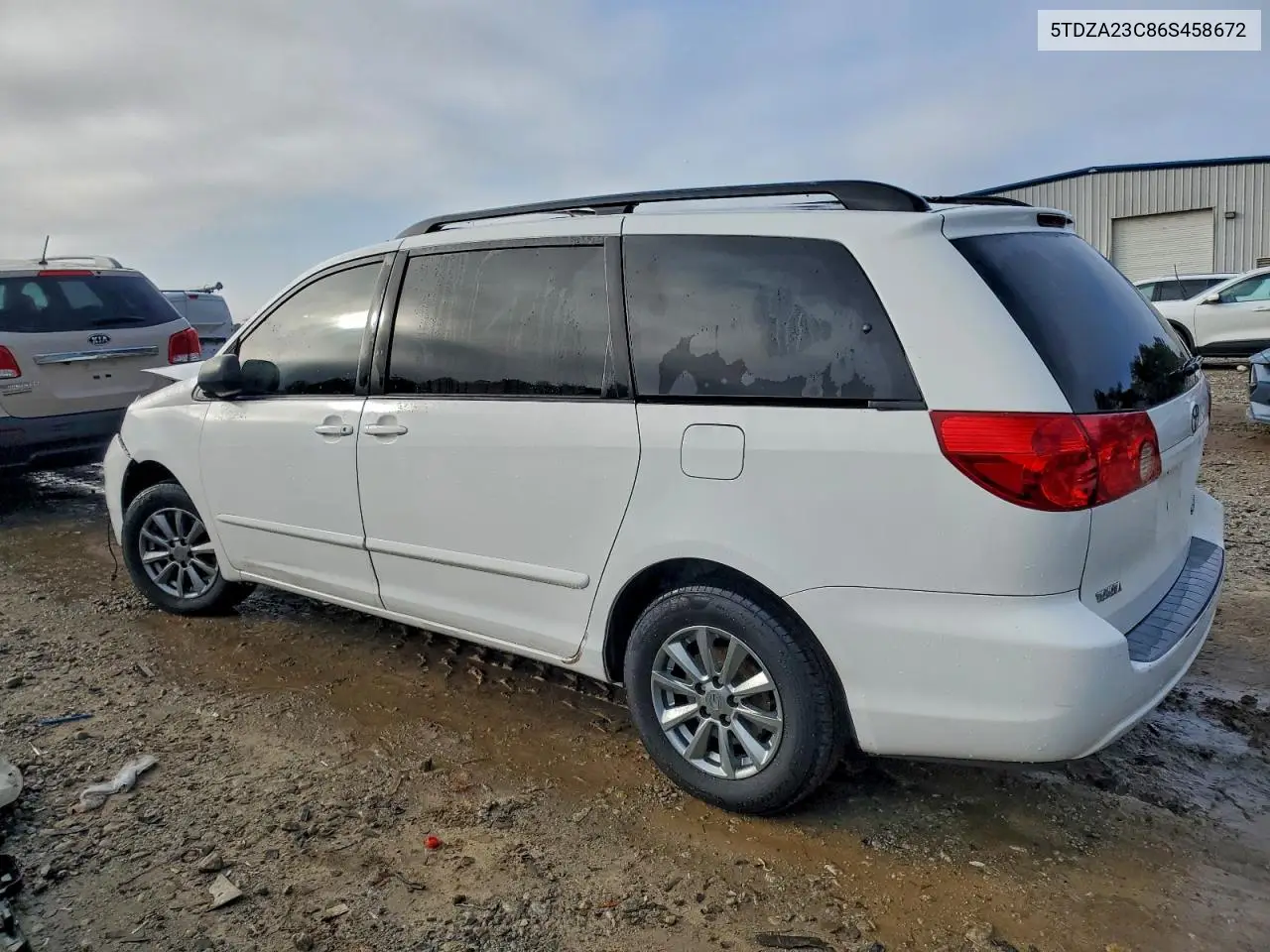 5TDZA23C86S458672 2006 Toyota Sienna Ce