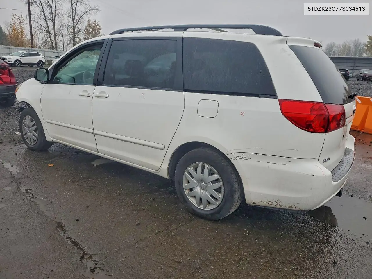 5TDZK23C77S034513 2007 Toyota Sienna