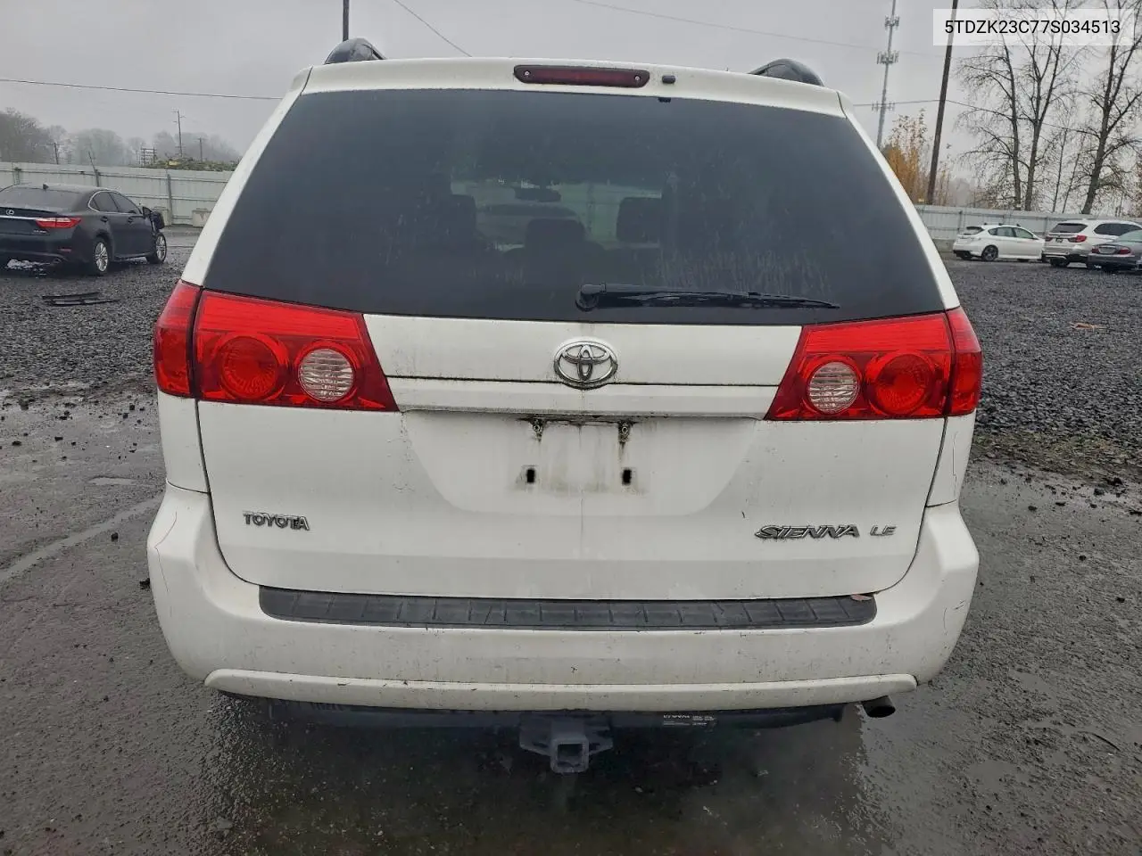 5TDZK23C77S034513 2007 Toyota Sienna