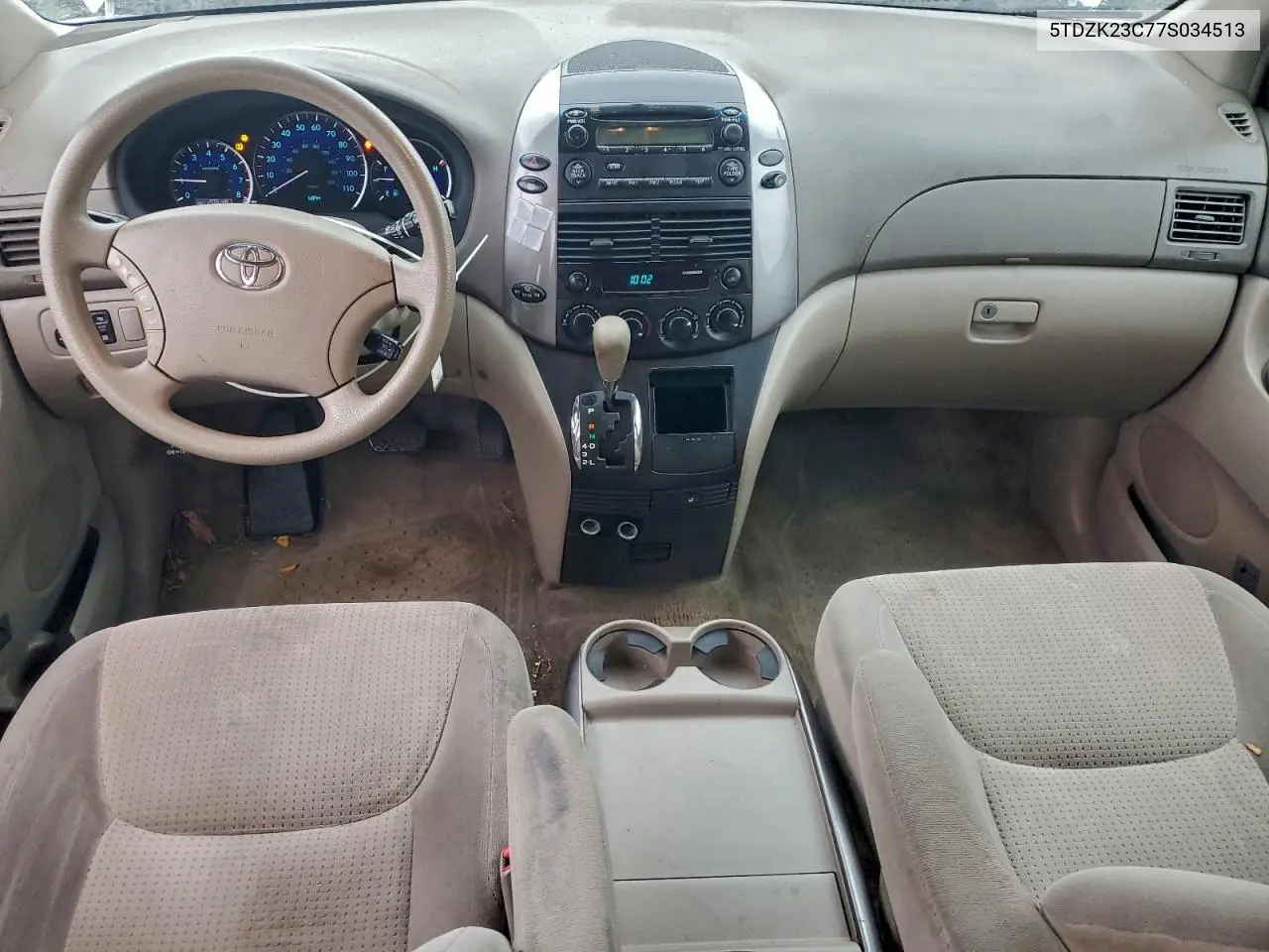 5TDZK23C77S034513 2007 Toyota Sienna