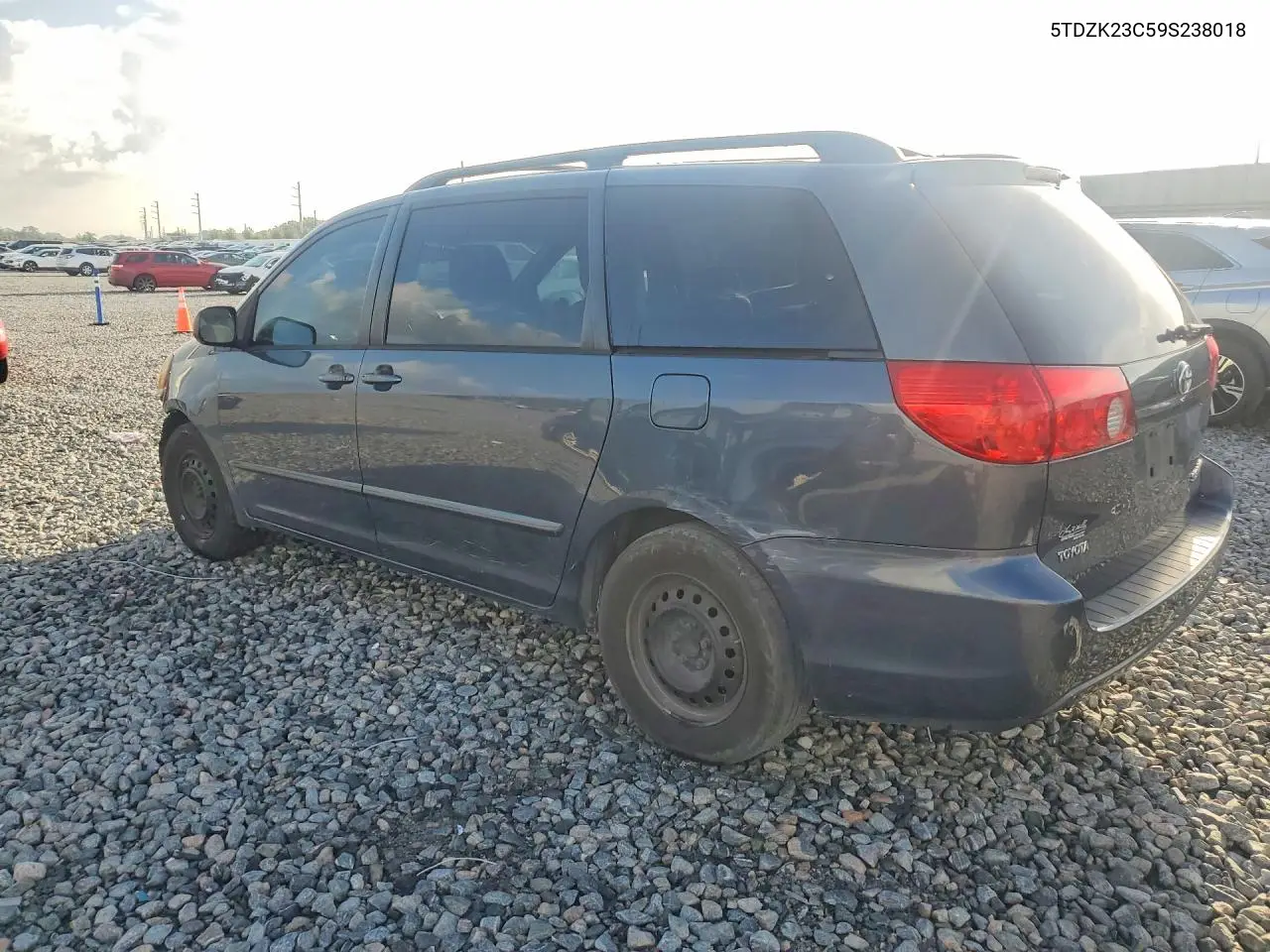 2009 Toyota Sienna Le 7-Passenger VIN: 5TDZK23C59S238018 Lot: 60984836