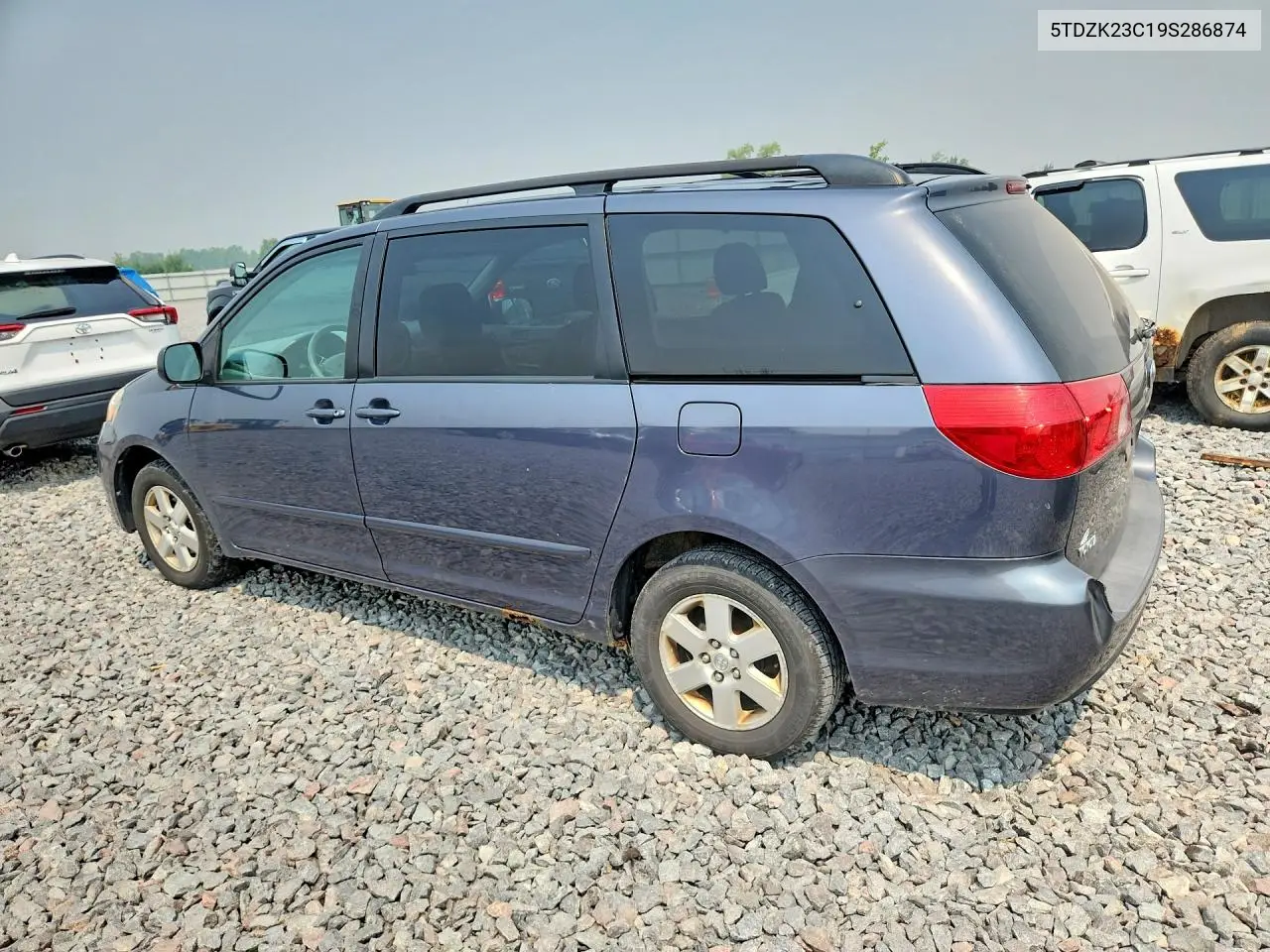 2009 Toyota Sienna Le 8-Passenger VIN: 5TDZK23C19S286874 Lot: 61152386