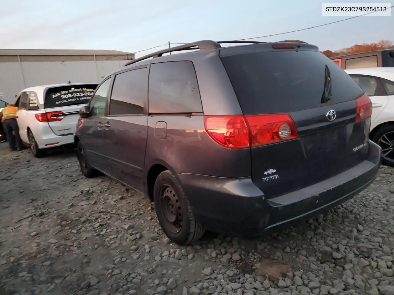5TDZK23C79S254513 2009 Toyota Sienna Ce