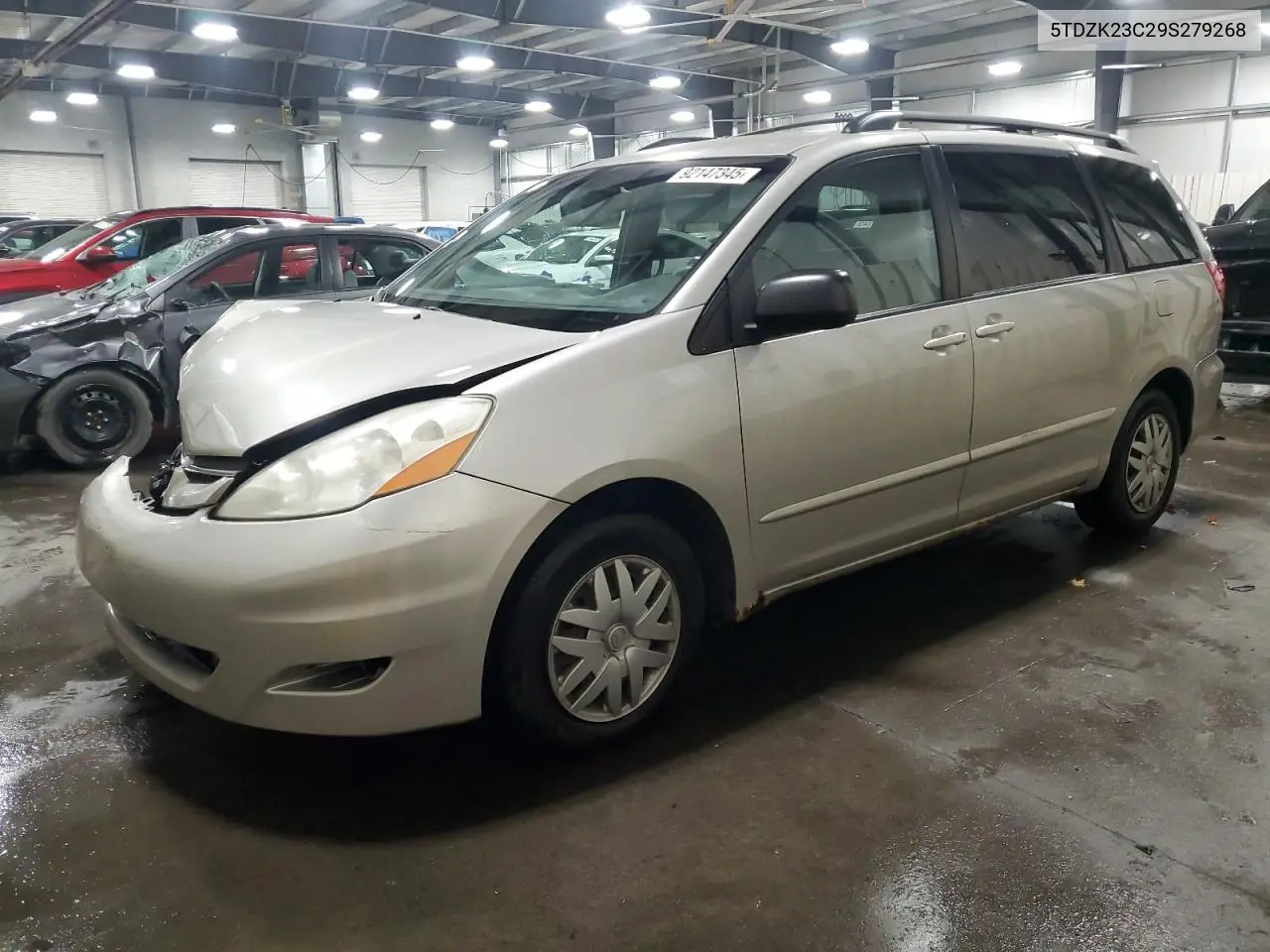 5TDZK23C29S279268 2009 Toyota Sienna Ce