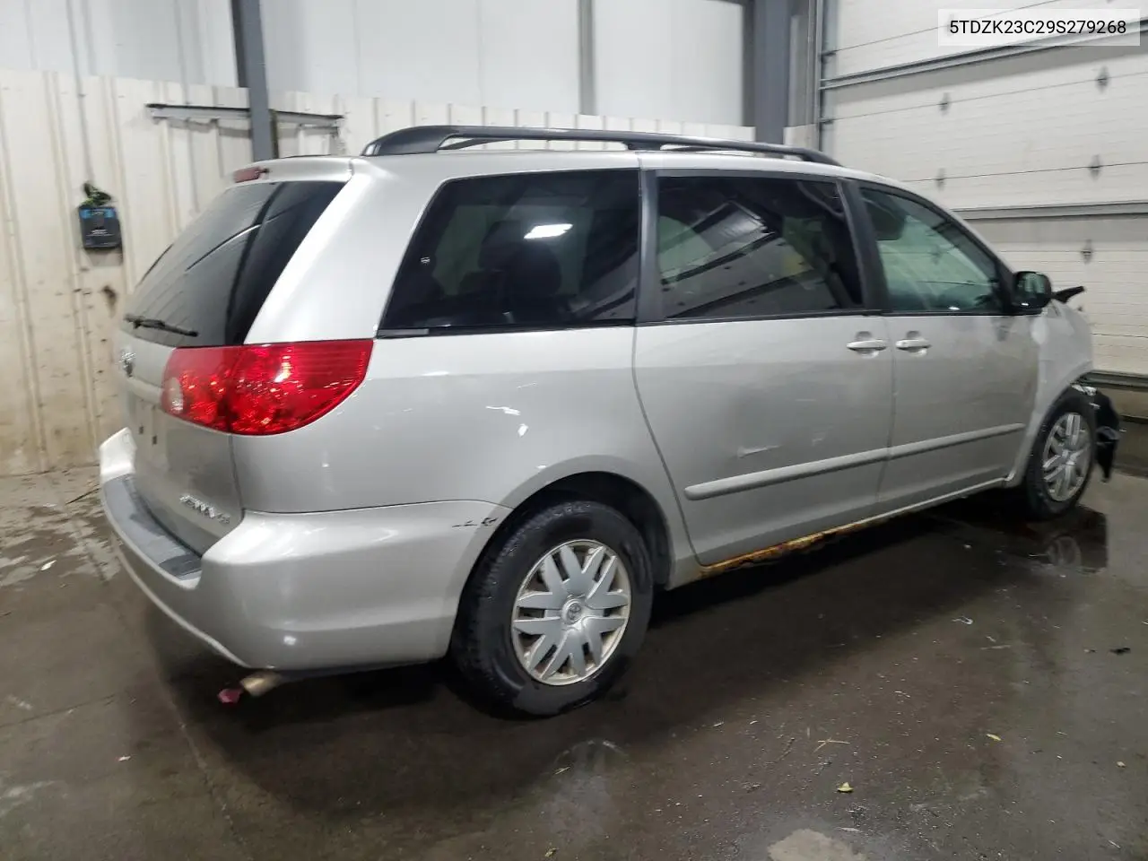 5TDZK23C29S279268 2009 Toyota Sienna Ce