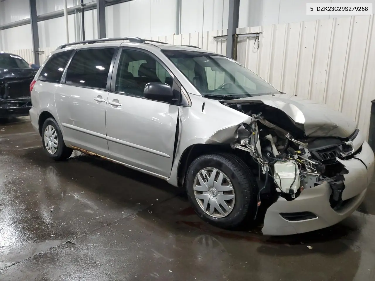 5TDZK23C29S279268 2009 Toyota Sienna Ce