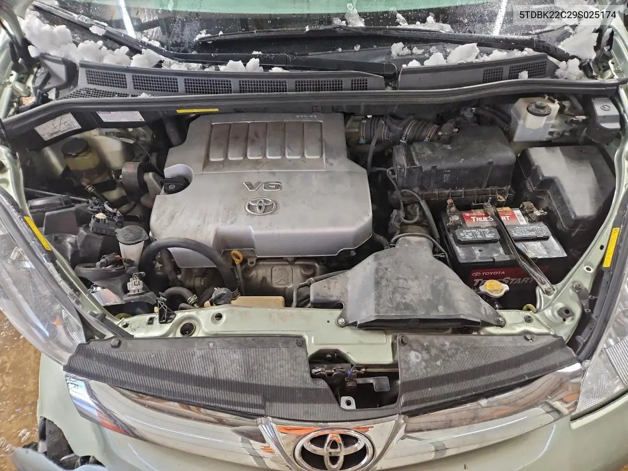 5TDBK22C29S025174 2009 Toyota Sienna Xle