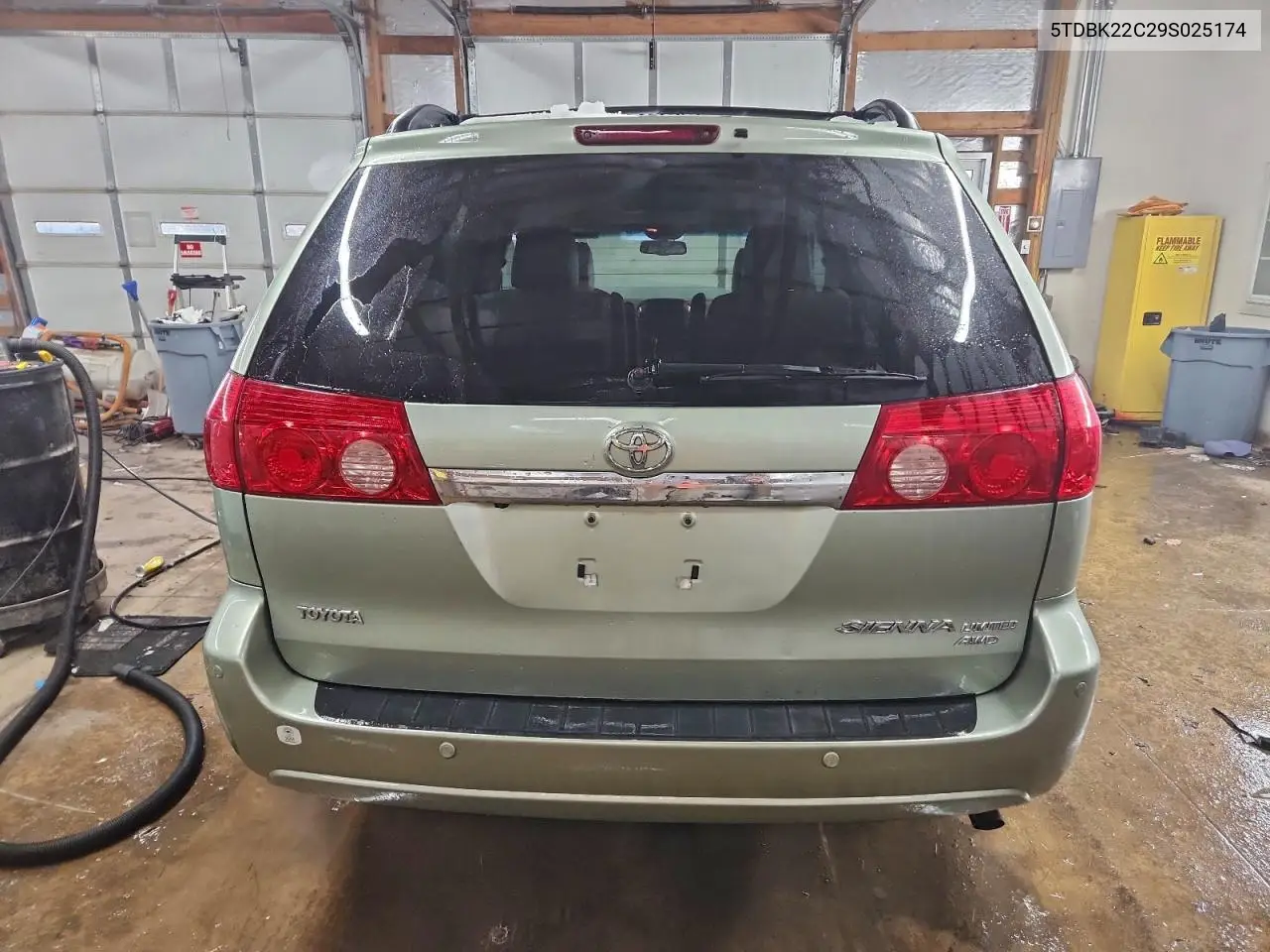 5TDBK22C29S025174 2009 Toyota Sienna Xle